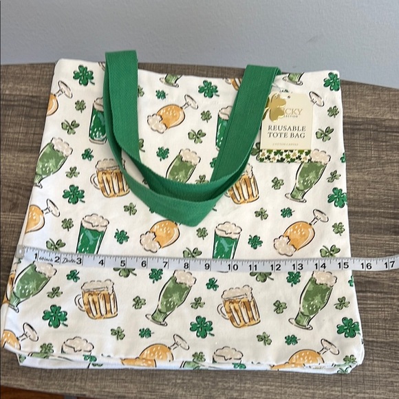 Lucky Collection 🍀🍻 Canvas Tote ♻️ - Picture 5 of 6